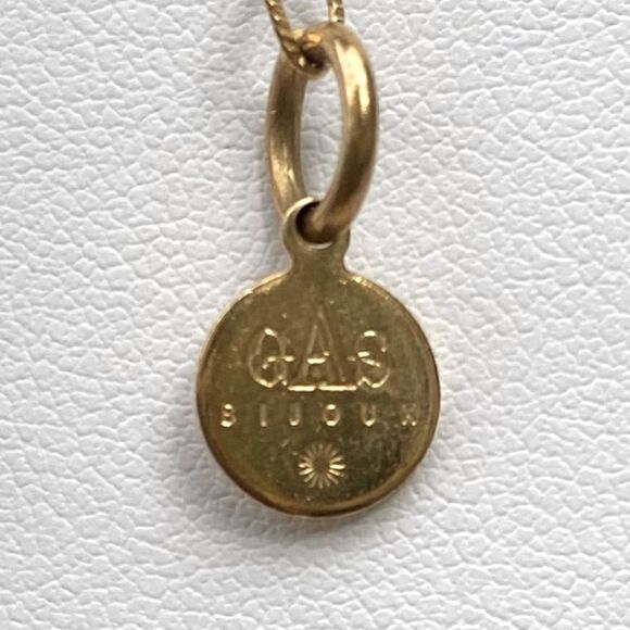 Gas Bijoux Alegria Long Chain Necklace with Semi Precious Stones. EUC - Picture 8 of 8